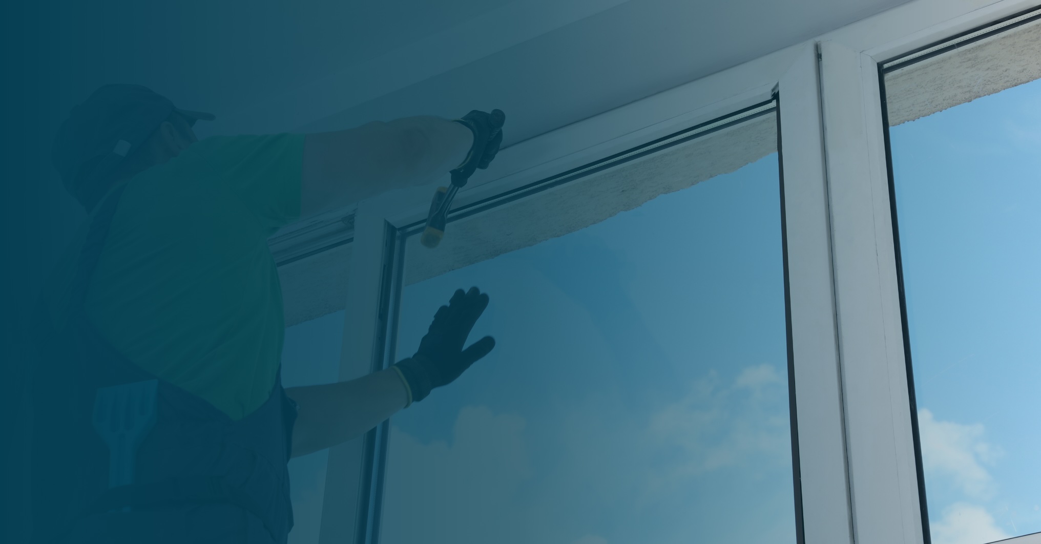 Tradesperson working